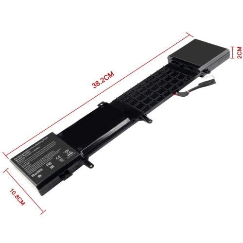 6JHCY, 6JHDV replacement Laptop Battery for Dell Alienware 17 R2, Alienware 17 R3, 14.8V, 8 cells, 92 Wh