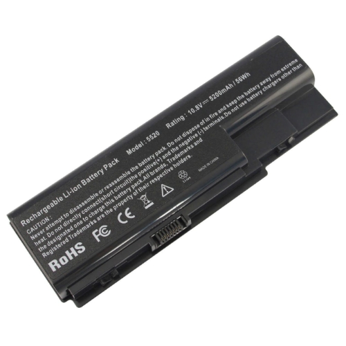 AS07B31, AS07B32 replacement Laptop Battery for Acer Aspire 5220, Aspire 5230, 6 cells, 11.1V, 5200mAh