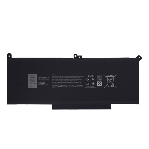 0DM3WC, 0F3YGT replacement Laptop Battery for Dell Latitude 12 7000 7280 7290 Series, Latitude 13 7000 7380 7390 Series, 7.6 V, 7895mah / 60wh
