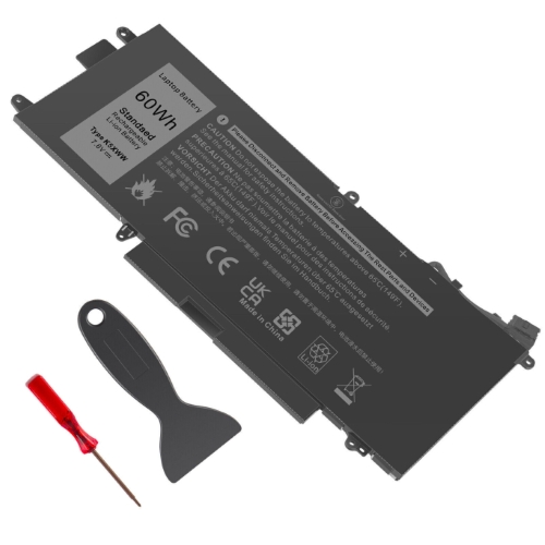 6CYH6, 71TG4 replacement Laptop Battery for Dell Latitude 5289 2-In-1 Series, Latitude 7389 2-in-1 Series, 7.6v, 4 cells, 60wh