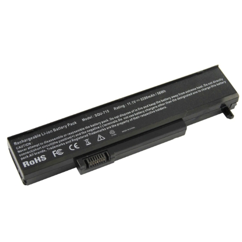 934T2920F, 934T2960F replacement Laptop Battery for Gateway M-6800, M-6823a, 11.1 V, 6 cells, 5200 Mah