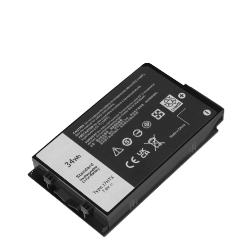 02JT7D, 7XNTR replacement Laptop Battery for Dell Latitude 7202 Rugged Extreme Tablet Series, Latitude 7212 Rugged Extreme Tablet Series, 7.6v, 2 cells, 34wh