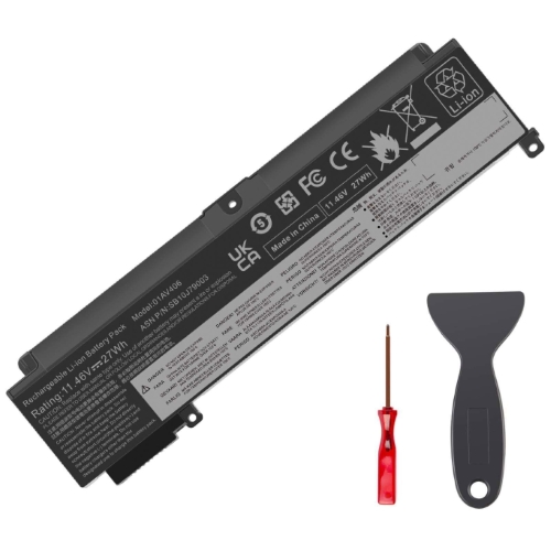 00HW024, 00HW025 replacement Laptop Battery for Lenovo ThinkPad T460S Series, ThinkPad T470s Series, 11.46v, 3 cells, 27wh