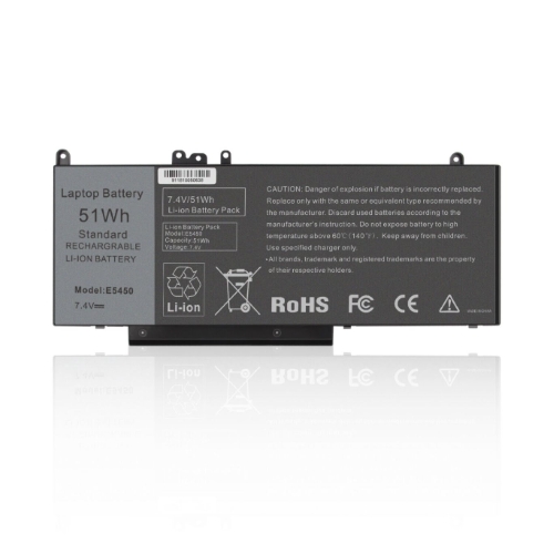 079VRK, 07V69Y replacement Laptop Battery for Dell Latitude E5250 Series, Latitude E5450 Series, 4 cells, 7.4 V, 51wh
