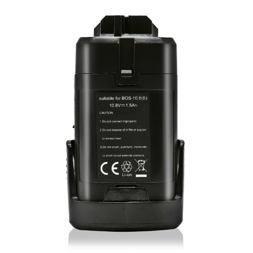 Bosch 1617b0001z, 2 607 336 333 Power Tool Battery For Psr10.8li2, Psr10.8li-2 replacement