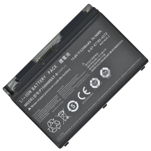 6-87-X510S-4D7, 6-87-X510S-4D71 replacement Laptop Battery for Clevo CF10HMYA1001JH, Nexoc G505, 8 cells, 14.8V, 5200mah / 76.96wh