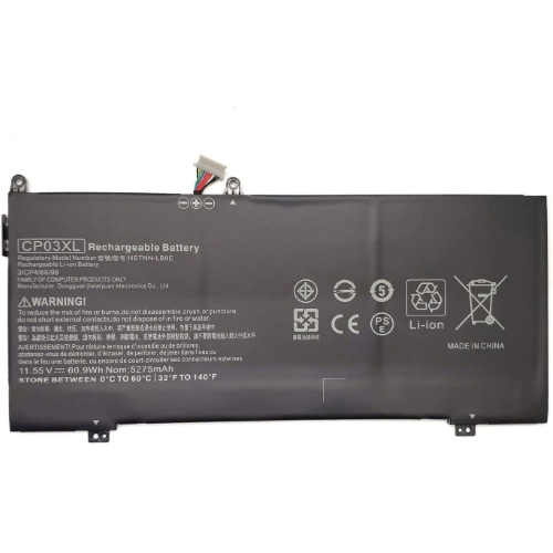 3ICP4/85/98, 929066-421 replacement Laptop Battery for HP Spectre 13-ae006no x360, Spectre X360 13-ae000, 11.55v, 60.9wh