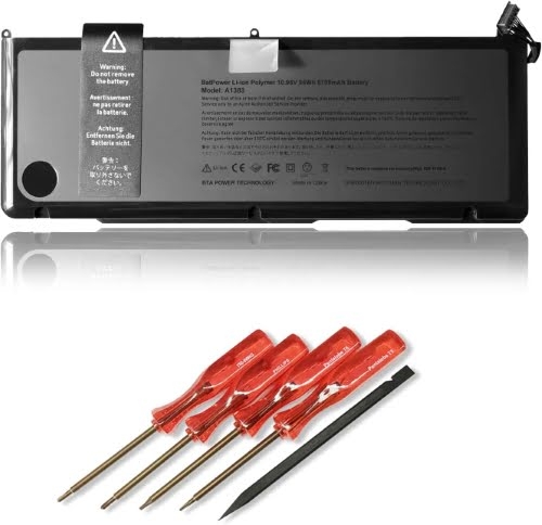 020-7149-A, 020-7149-A10 replacement Laptop Battery for Apple MacBook Pro 17 inch A1297 MC725LL/A(2011 Version), MacBook Pro 17 inch A1297 MD311LL/A(2011 Version), 10.95V, 95wh