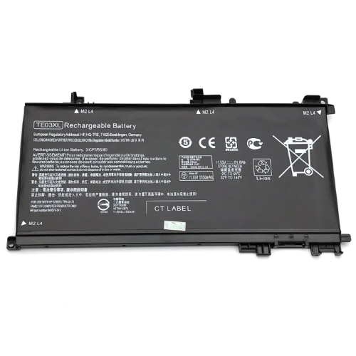 3ICP7/65/80, 849570-541 replacement Laptop Battery for HP OMEN 15-AX000 Series, OMEN 15-AX002NG, 11.55v, 61.6wh