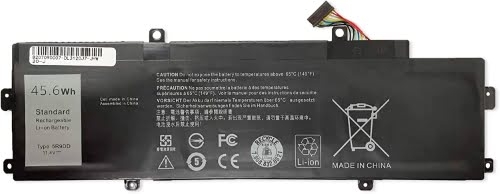0KTCCN, 5R9DD replacement Laptop Battery for Dell Chromebook 11, Chromebook 11(3120), 11.4v, 45.6wh
