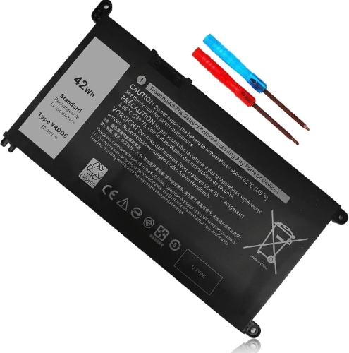 01VX1H, 0VM732 replacement Laptop Battery for Dell Inspiron 3493, Inspiron 3582, 11.4v, 3 cells, 42wh