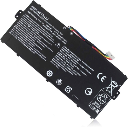 AC15A3J, AC15A8J replacement Laptop Battery for Acer Chromebook 11 C735 Series, Chromebook 11 C735-C7Y9 Series, 10.8V, 38wh