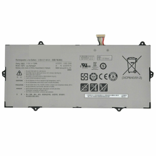 3ICP6/40/91-2, AA-PBTN6EP replacement Laptop Battery for Samsung 900X3T, 900X3T-K01, 11.5v, 6534mah / 75wh
