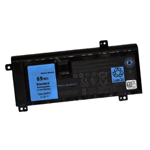 0G05YJ, 8X70T replacement Laptop Battery for Dell Alienware 14 P39g, Alienware 14 Series, 11.1 V, 69wh