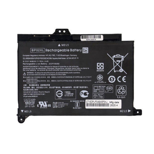 2ICP7/65/80, 849569-421 replacement Laptop Battery for HP Pavilion 15-AU004NG, Pavilion 15-AU010NG, 7.7v, 41wh