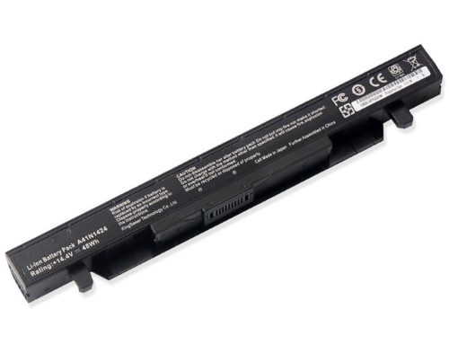 A41N1424 replacement Laptop Battery for Asus FX-PLUS Series, GL552 Series, 14.8V, 4 cells, 2200mAh