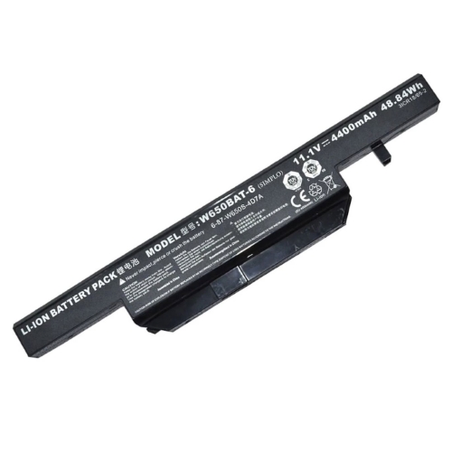 6-87-W650-4E42, W650BAT-6 replacement Laptop Battery for Clevo G150MG, G150S, 6 cells, 11.1V, 4400mAh