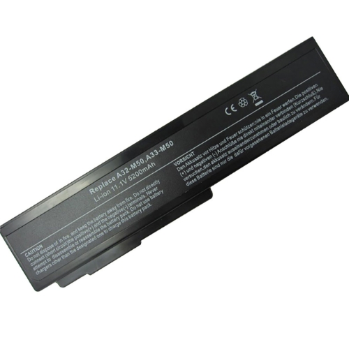 07G016C71875, 07G016WC1865 replacement Laptop Battery for Asus G50, G50E, 11.1V, 6 cells, 4400mAh