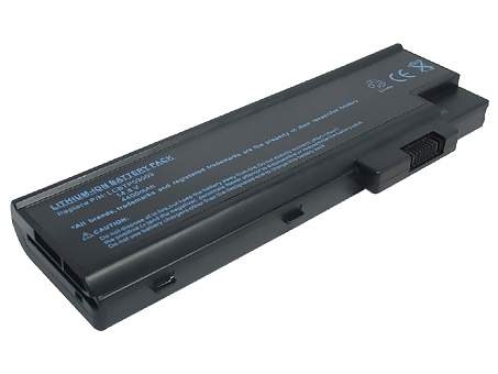 4UR18650F-1-QC192, BT.T5003.001 replacement Laptop Battery for Acer Aspire 1410(old version), Aspire 1411, 8 cells, 4400mAh, 14.8V