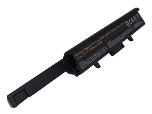 312-0660, 312-0662 replacement Laptop Battery for Dell XPS M1500, XPS M1530, 9 cells, 7200mAh, 11.10V