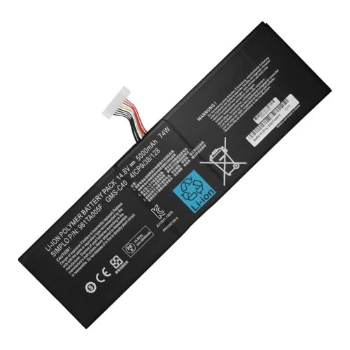 4ICP9/38/128, 961TA005F replacement Laptop Battery for Razer Blade Pro 17, BLADE PRO 17 INCH 2013, 14.8V, 5000mAh