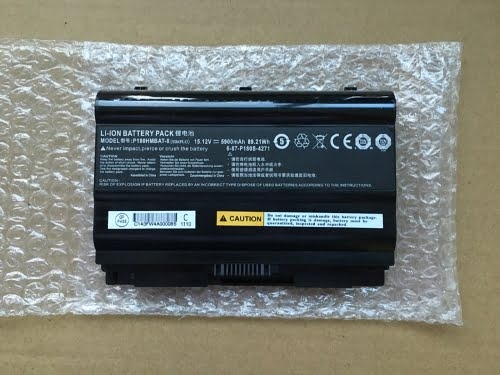 6-87-P180S-427, 6-87-P180S-4271 replacement Laptop Battery for Clevo P180HM, 15.12v, 5900mah (89.12wh)