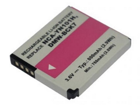 Panasonic Acd-341, Dmw-bck7 Digital Camera Batteries For 20, 20 Series Lumix Dmc-ts20 replacement