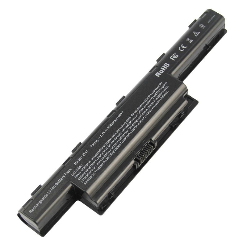 31CR19/65-2, 31CR19/652 replacement Laptop Battery for Acer 4250-BZ426, 4250-BZ607, 6 cells, 11.1 V, 5200 Mah /7800mah