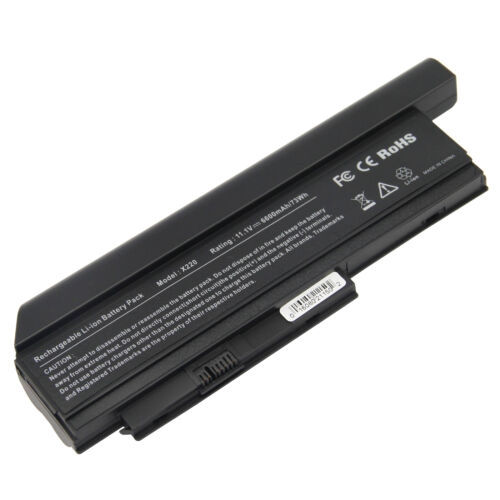 0A36282, 0A36283 replacement Laptop Battery for Lenovo ThinkPad X220, ThinkPad X220i, 11.1V, 9 cells, 6600 Mah