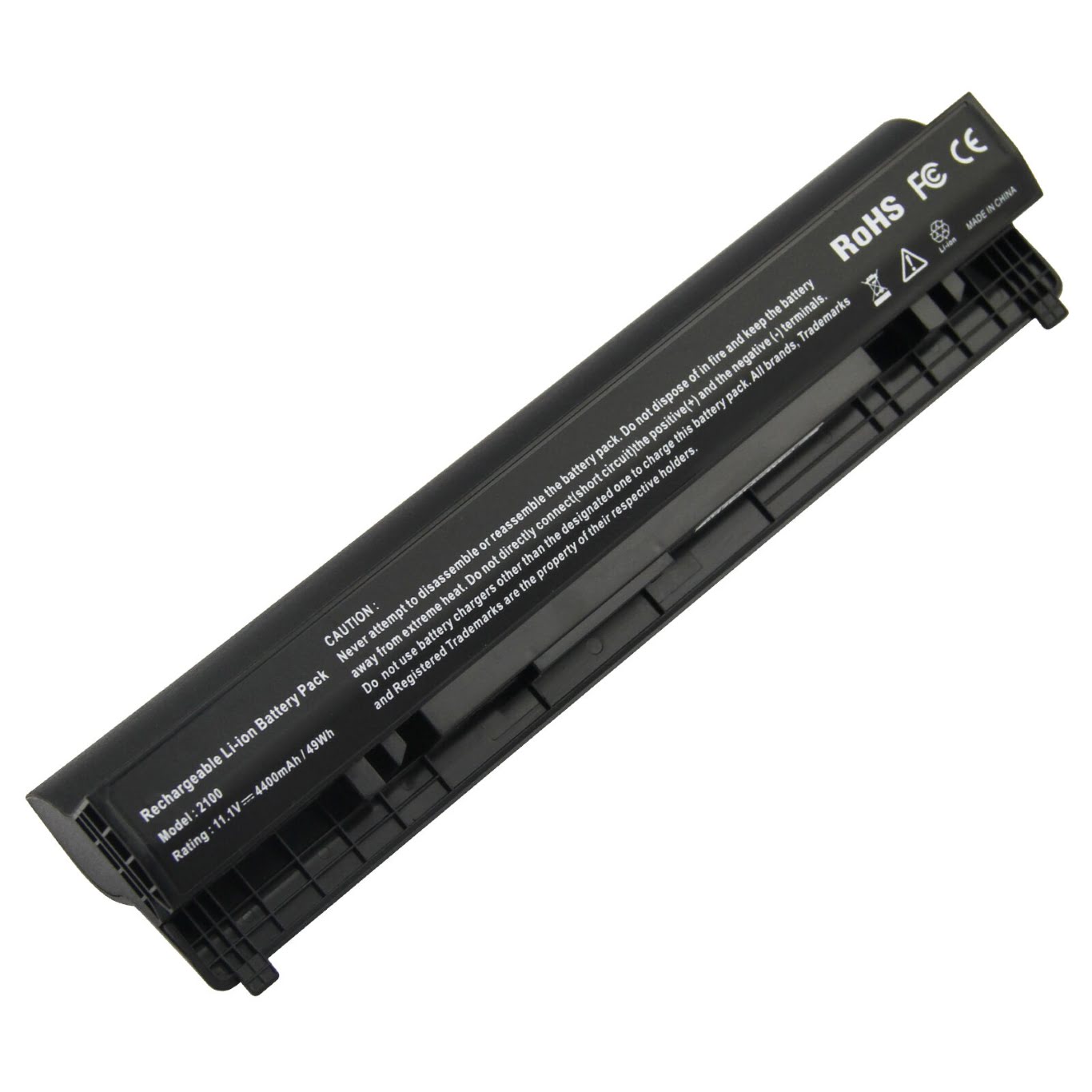 00R271, 01P255 replacement Laptop Battery for Dell Latitude 2100, Latitude 2110, 11.1 V, 6 cells, 5200 Mah