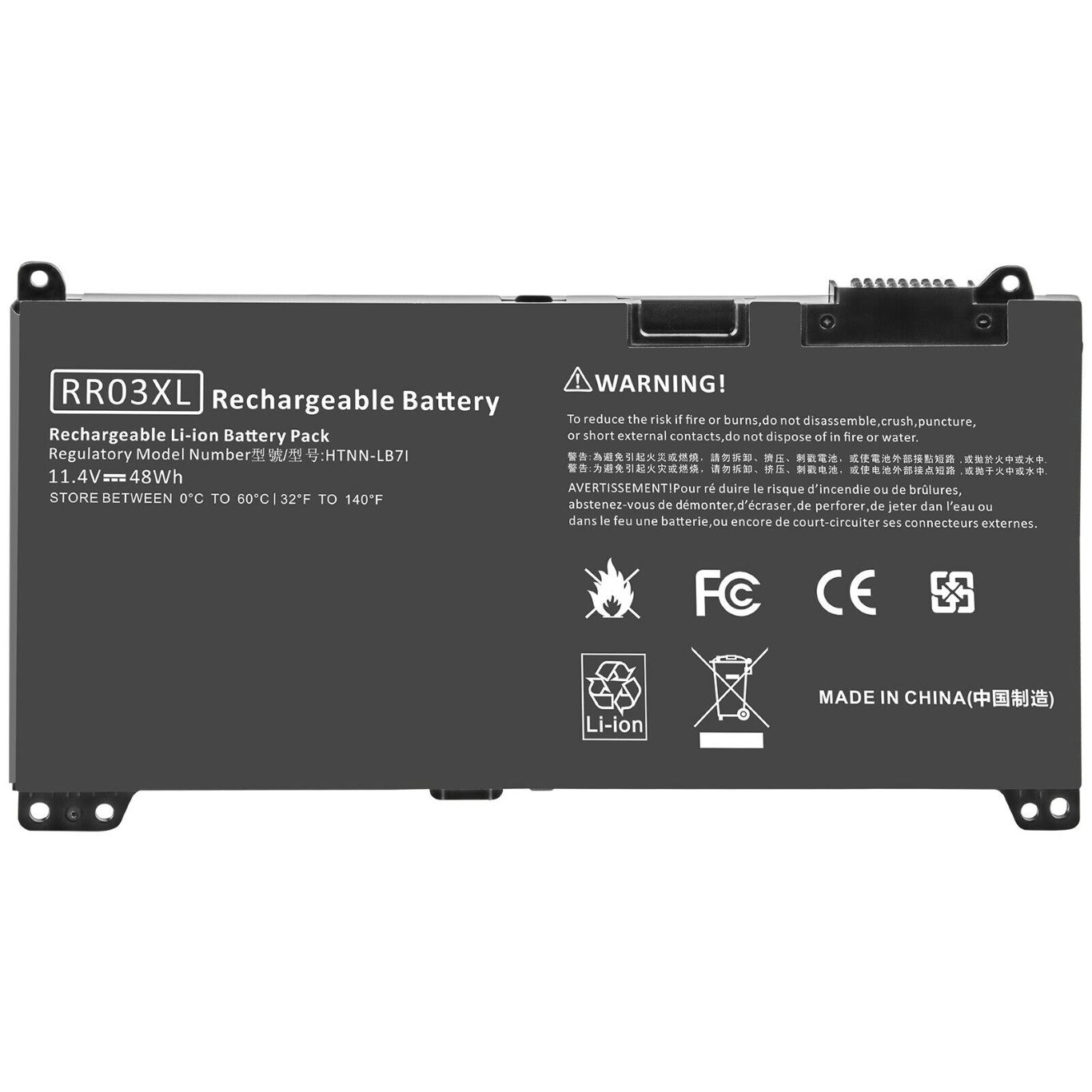 Hp Hstnn-db8q, Hstnn-ib8l Laptop Batteries For 15-cp0000na, Envy 17-bw0000na replacement