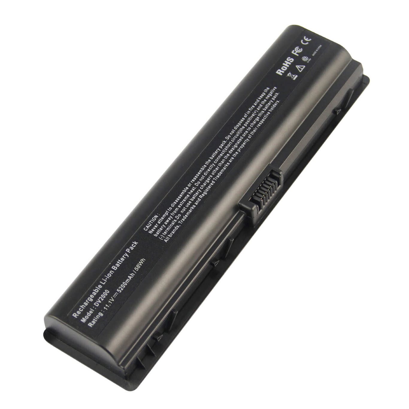 411462-121, 411462-141 replacement Laptop Battery for HP 6000XX, CTO, 11.1 V, 6 cells, 5200 Mah