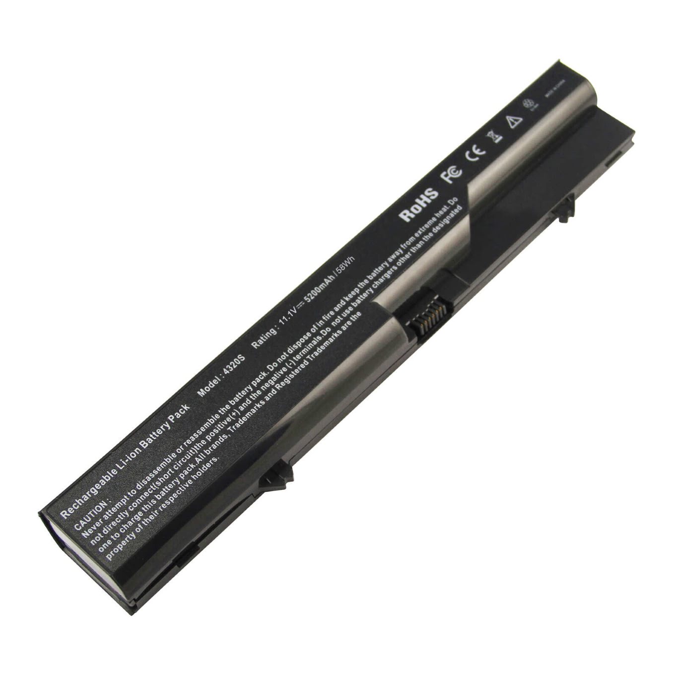 587706-121, 587706-131 replacement Laptop Battery for HP 320, 321, 11.1 V, 6 cells, 5200 Mah