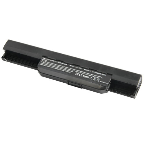 A31-K53, A43EI241SV-SL replacement Laptop Battery for Asus A43B, A43BY, 11.1 V, 6 cells, 5200 Mah