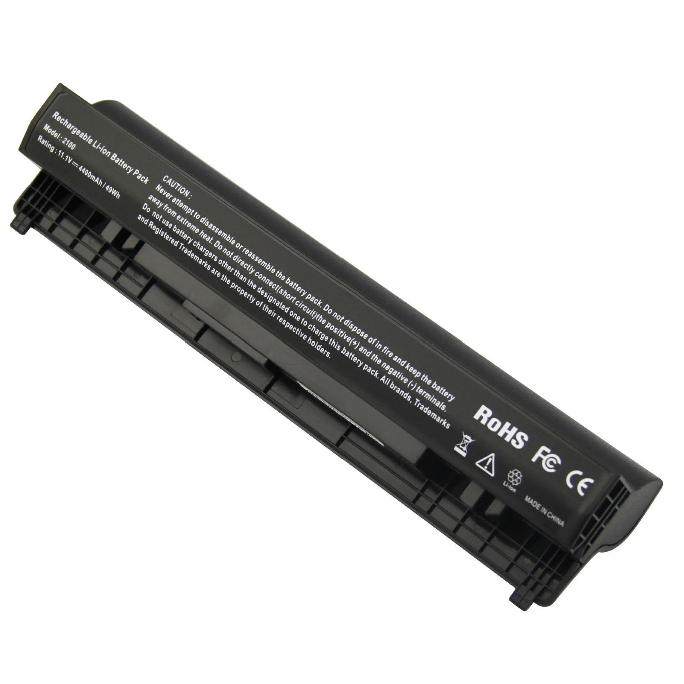 00R271, 312-0229 replacement Laptop Battery for Dell Latitude 2100, Latitude 2110, 11.1 V, 6 cells, 5200 Mah