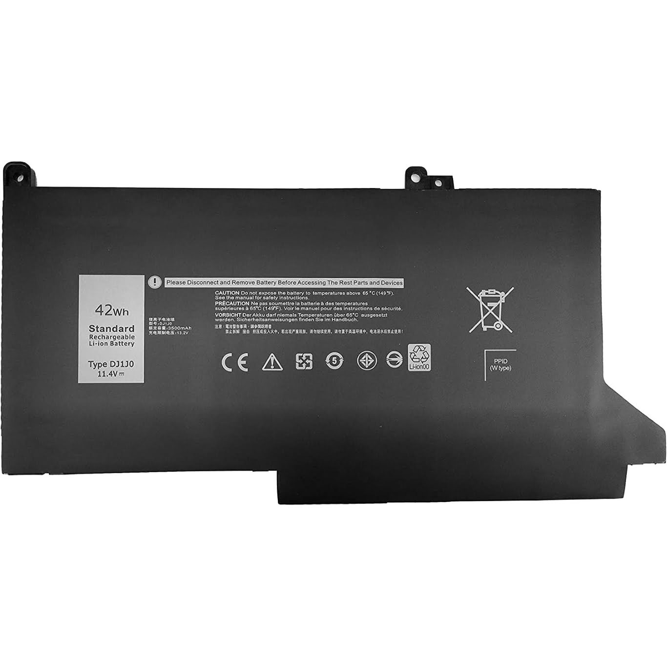 Dell Latitude XT2 Tablet PC Laptop Batteries for Dell replacement