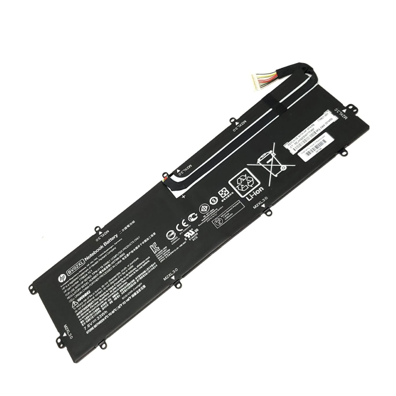 Hp Bv02xl, Hstnn-ib6q Laptop Battery For Envy X2 Detachable 13 Series replacement