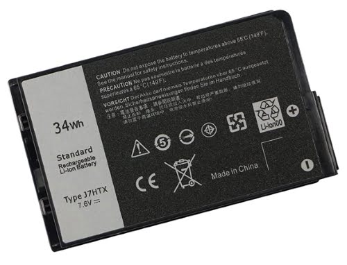 451-BCDH, 7XNTR replacement Laptop Battery for Dell Latitude 12 7202, Latitude 7202, 7.6v, 34wh
