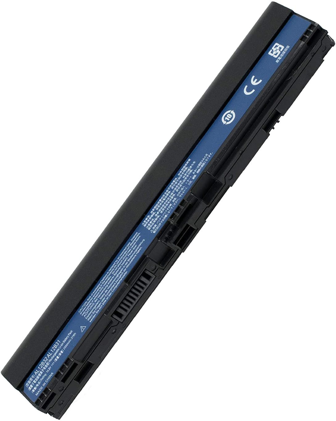 AK.004BT.098, AL12A31 replacement Laptop Battery for Acer Aspire C7 Chromebook Series, Aspire C710 Chromebook Series, 4 cells, 14.8V, 2500mah / 37wh