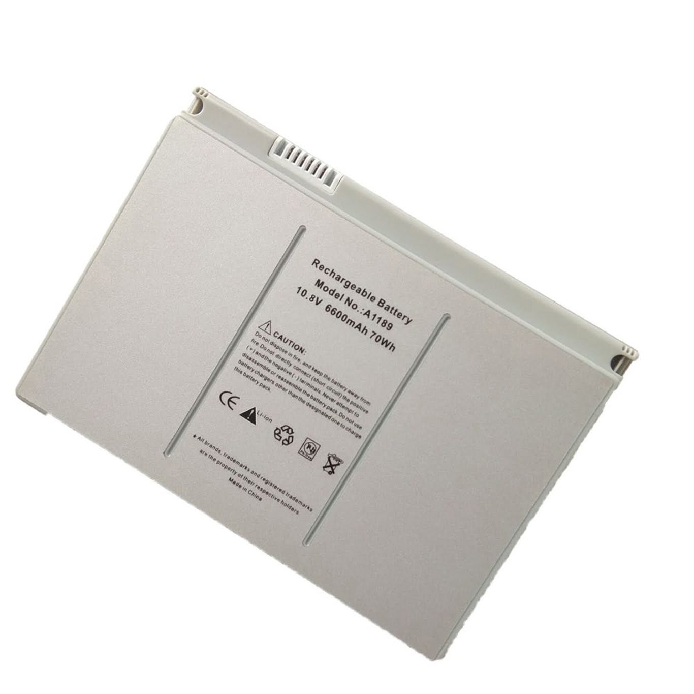 661-4618 A1189, MA458 MA458*/A replacement Laptop Battery for Apple MacBook Pro 17