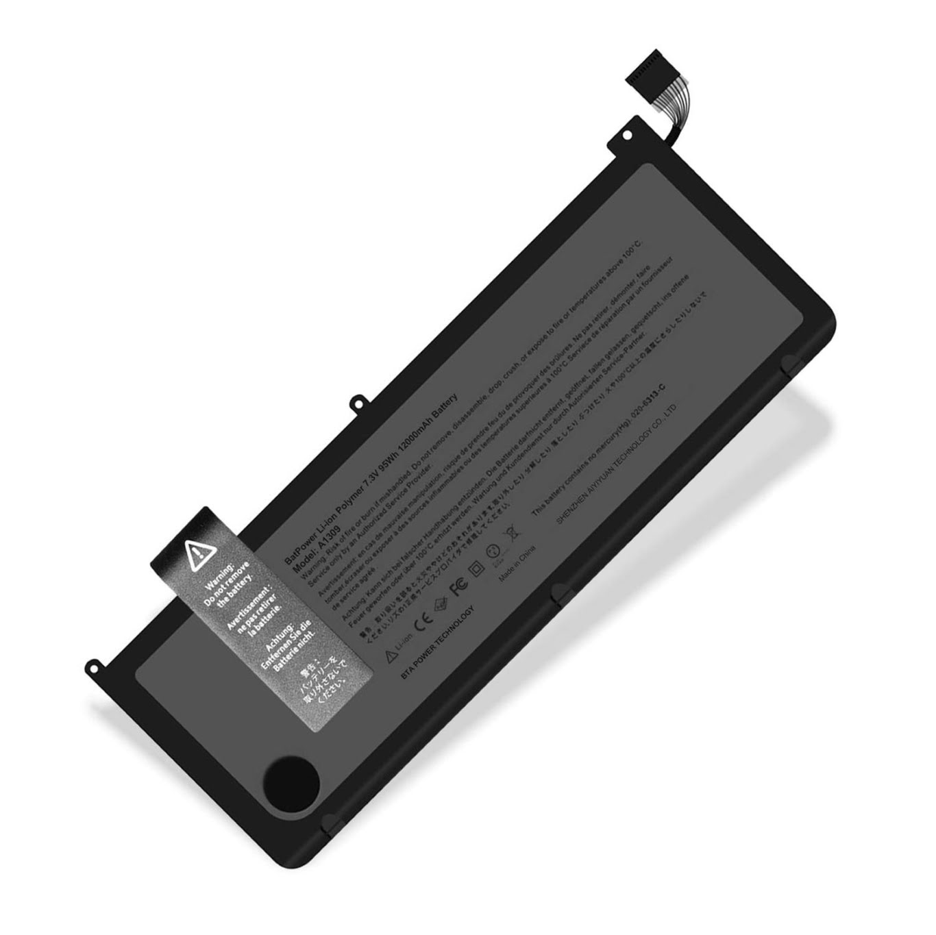 020-6313-C, 661-5037-A replacement Laptop Battery for Apple 2009 2010 Version), MacBook Pro 17
