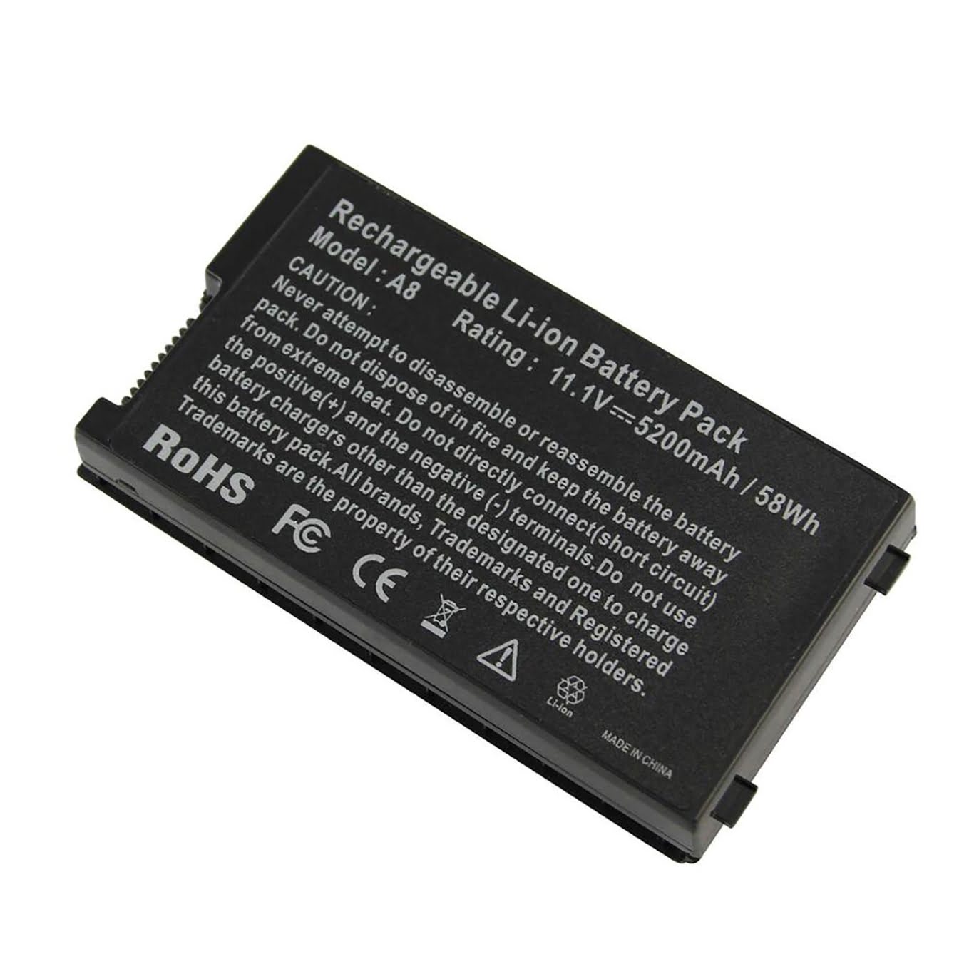 15G10N345800, 15G10N345800 DPC replacement Laptop Battery for Asus A72DY, A72JT, 11.1V, 6 cells, 4400mah/49wh