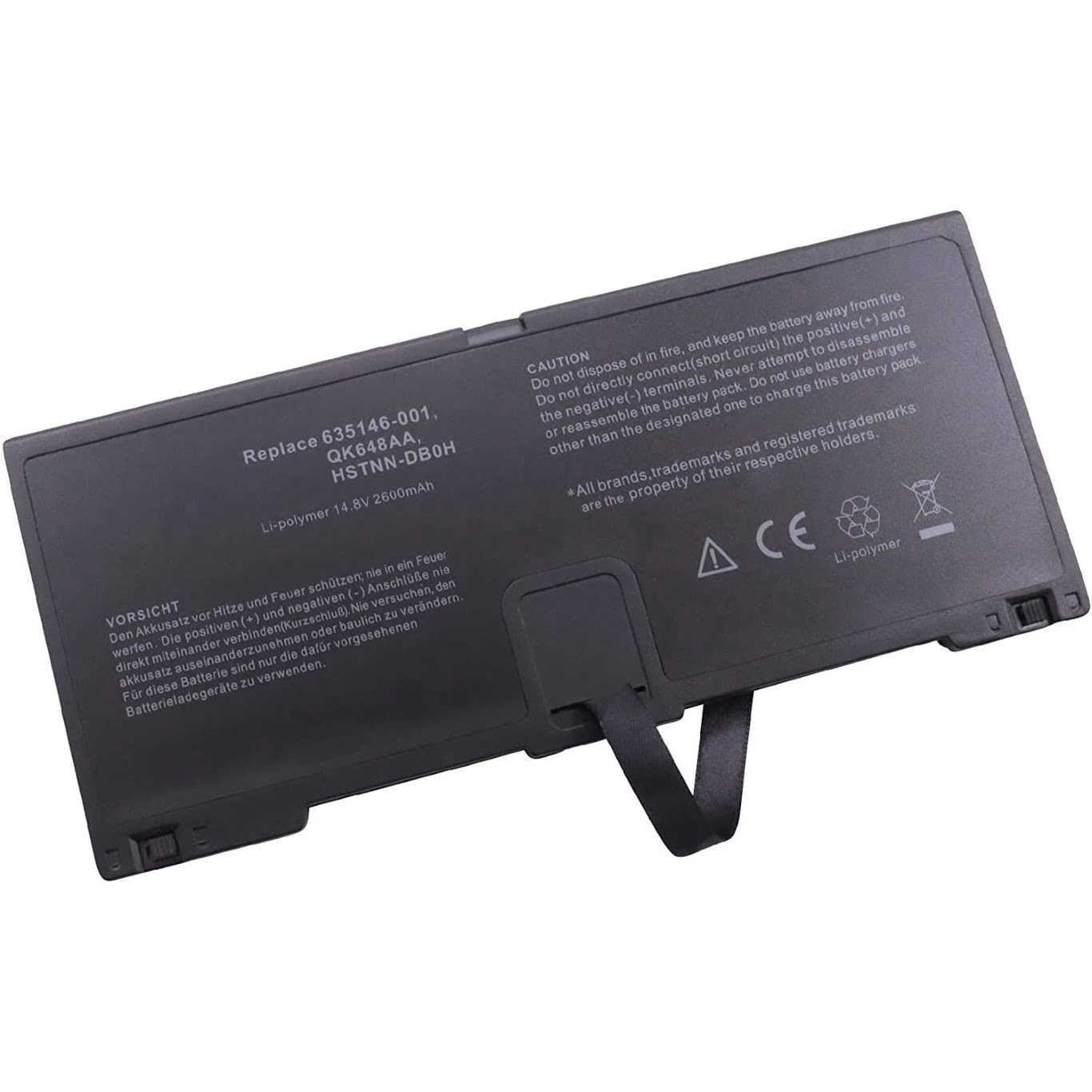 635146-001, FN04 replacement Laptop Battery for HP ProBook 5330m, 14.8 V, 4 cells, 2600mAh