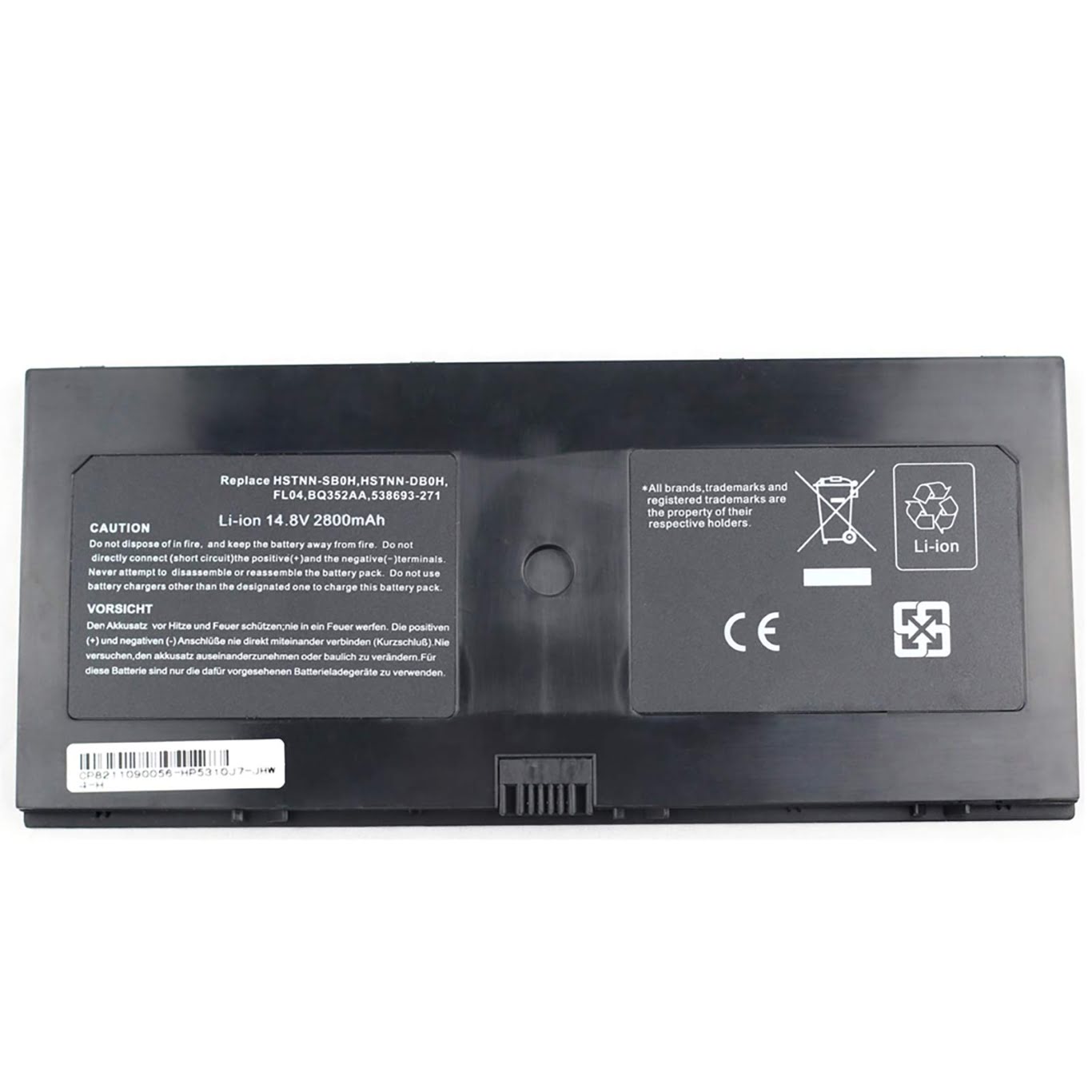 Hp 538693-271, Bq352aa Laptop Battery For Probook 5310m, Probook 5320m replacement