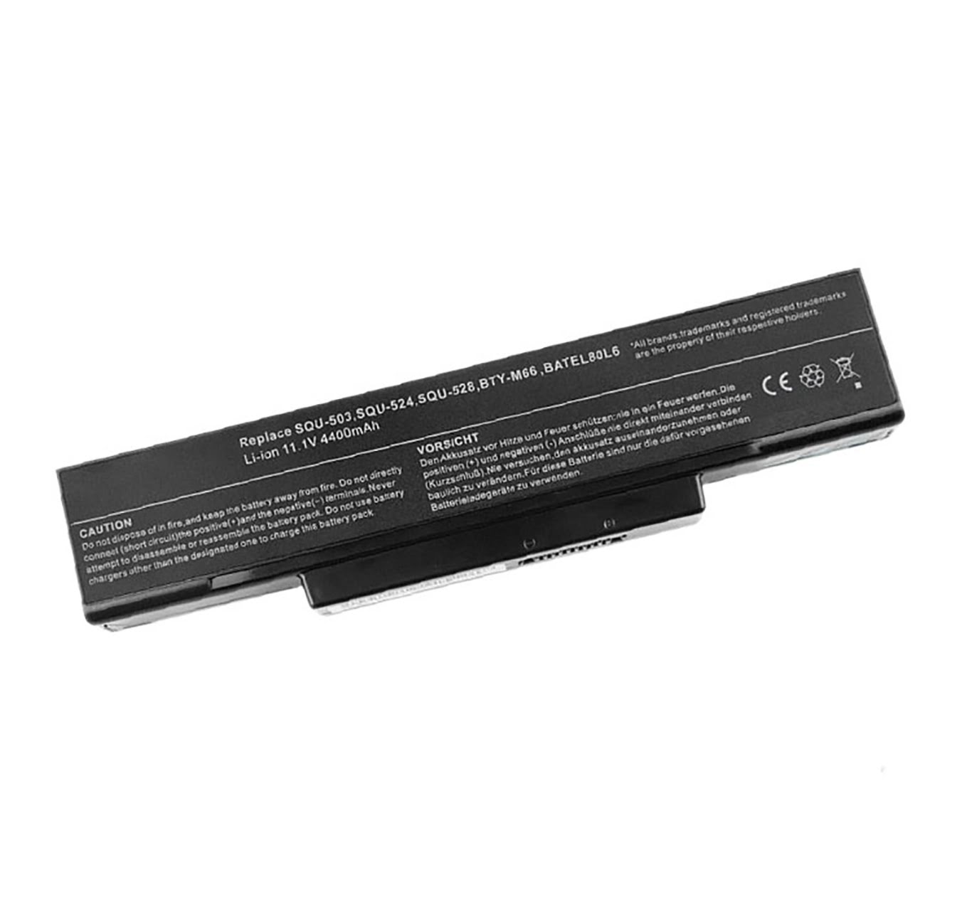 1034T-003, 1916C4230F replacement Laptop Battery for Asus A9, A9000, 6 cells, 11.1V, 4400mAh