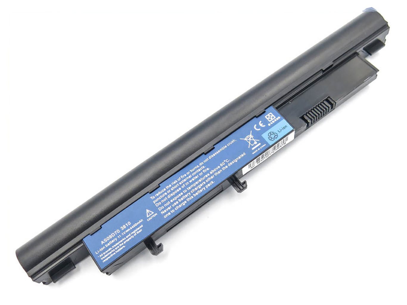 AK.006BT.027, AS09D31 replacement Laptop Battery for Acer Aspire 3410, Aspire 3410G, 11.1V, 6 cells, 4400mAh