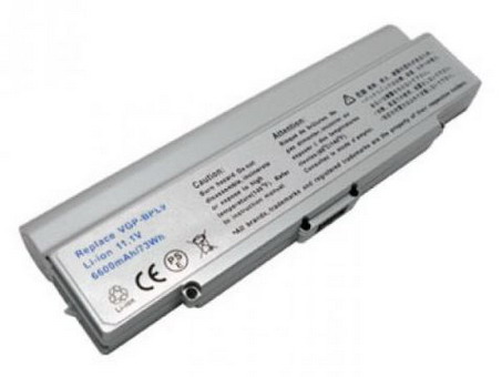 Replacement for SONY VAIO VGN-CR13G/P Laptop Battery(Li-ion 6600mAh)