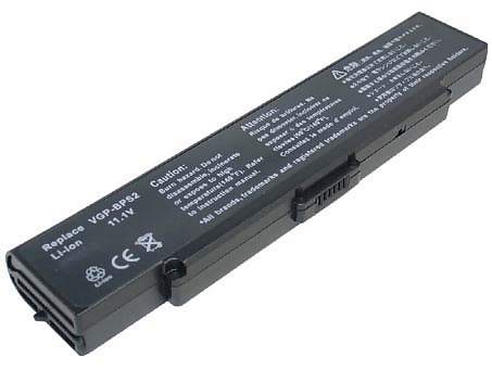 VGP-BPS2, VGP-BPS2A replacement Laptop Battery for Sony VAIO PCG-6C1N, VAIO PCG-6P1L, 4400mAh, 11.1V
