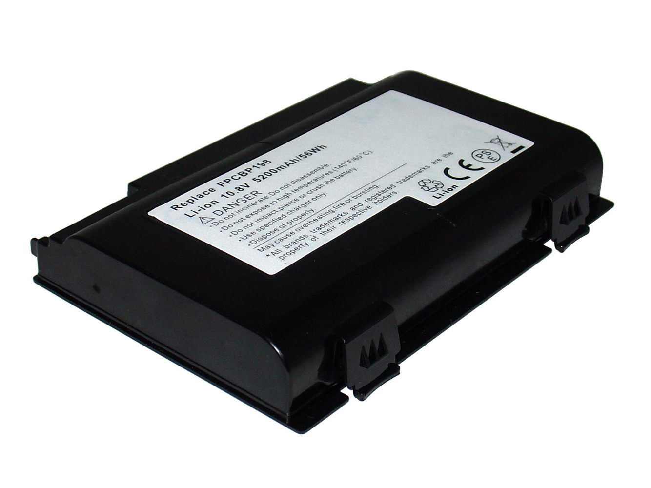 0644670, CP335311-01 replacement Laptop Battery for Fujitsu LifeBook A1220, LifeBook A6210, 5200mAh, 10.80V