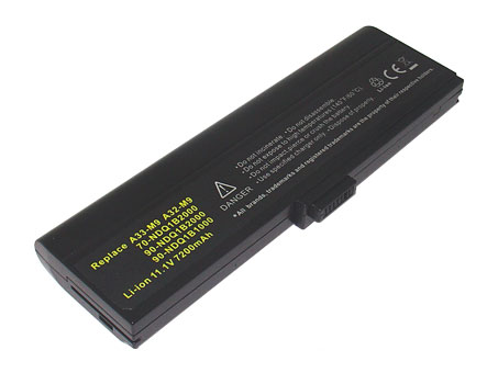 70-NDQ1B2000, 70-NHQ2B1000M replacement Laptop Battery for Asus M9 Series, M9A, 6600mAh, 11.1V